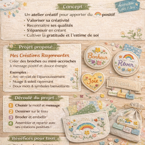 Kit créatif rayonnant